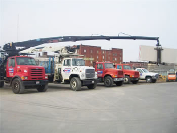 We have the right vehicle to get your materials to you.